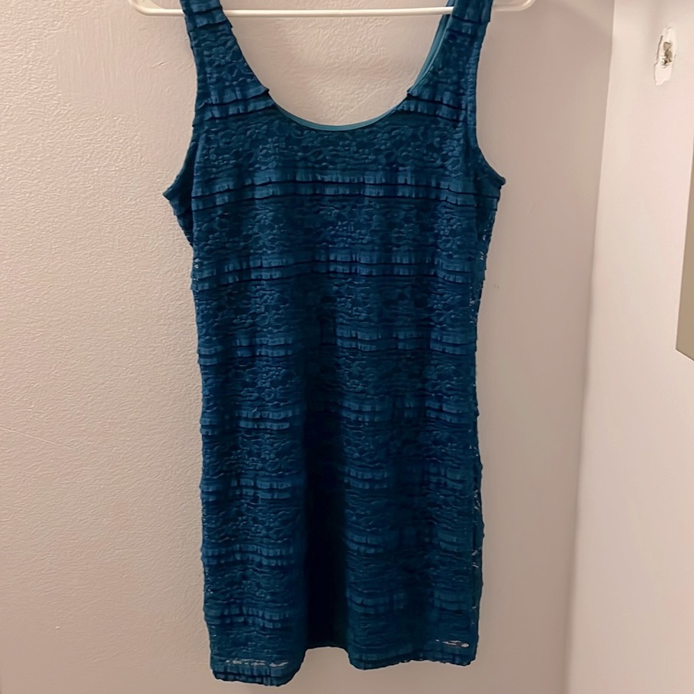 Forever 21 blue mini dress